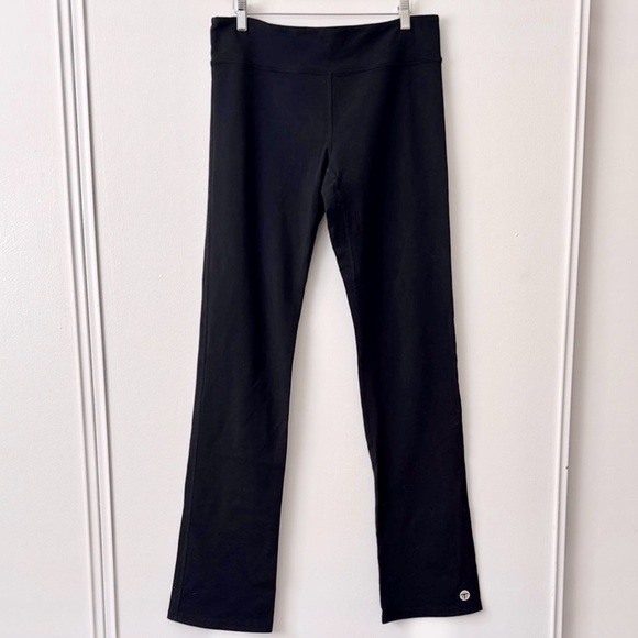 Tory Sport Pants - Tory Burch Sport XL Flare Black Yoga Pants